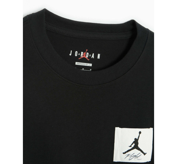 Чоловіча Футболка JORDAN MFLT ESS OVRSZ SS CREW Чорний L (7dDZ7313-010 L)