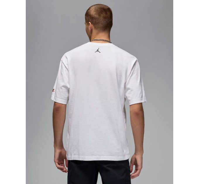 Чоловіча Футболка Jordan MREISSUE GX SS CREW Білий S (7dHJ2356-100 S)