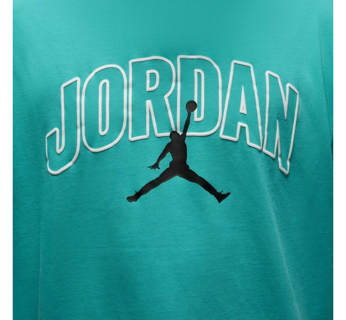 Чоловіча Футболка Jordan M BRK ARCH JD HBR SS CREW Бірюзовий L (7dIB7347-392 L)