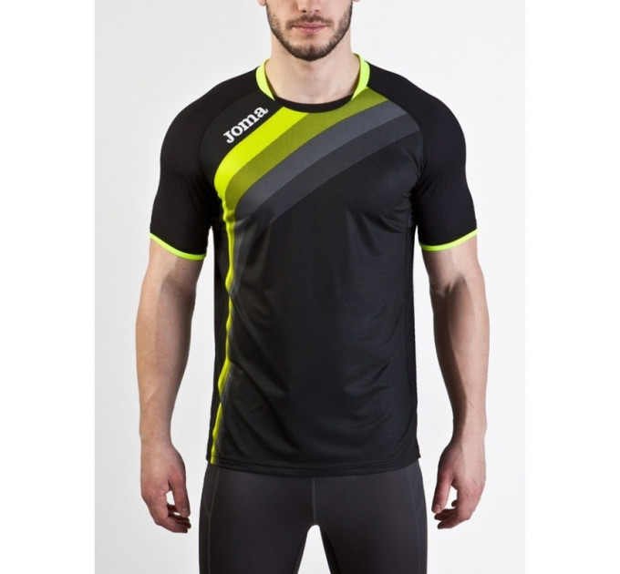 Чоловіча футболка Joma ELITE V чорний XXS 100393.121 XXS
