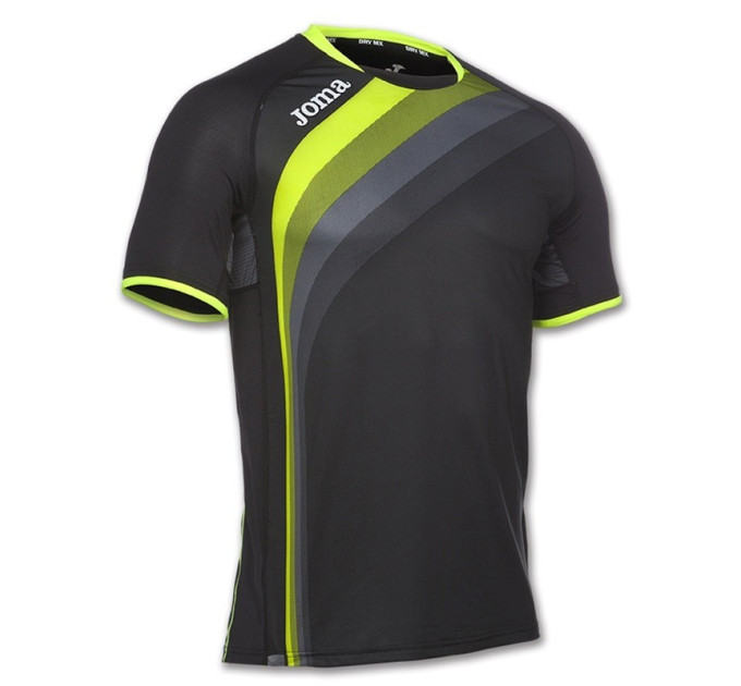 Чоловіча футболка Joma ELITE V чорний XXS 100393.121 XXS Чоловіча футболка Joma ELITE V чорний XXS 100393.121 XXS