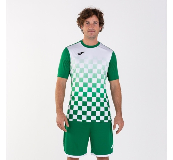 Чоловіча футболка Joma FLAG зелений,білий XS 100682.452 XS