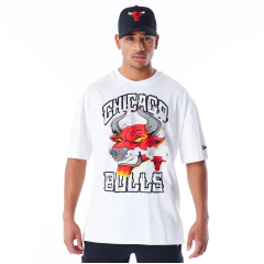 Чоловіча Футболка New Era GRAPHIC BULLS Білий L (7d60565031 L)
