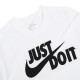 Чоловіча Футболка Nike M NSW TEE JUST DO IT SWOOSH Білий M (7dAR5006-100 M)