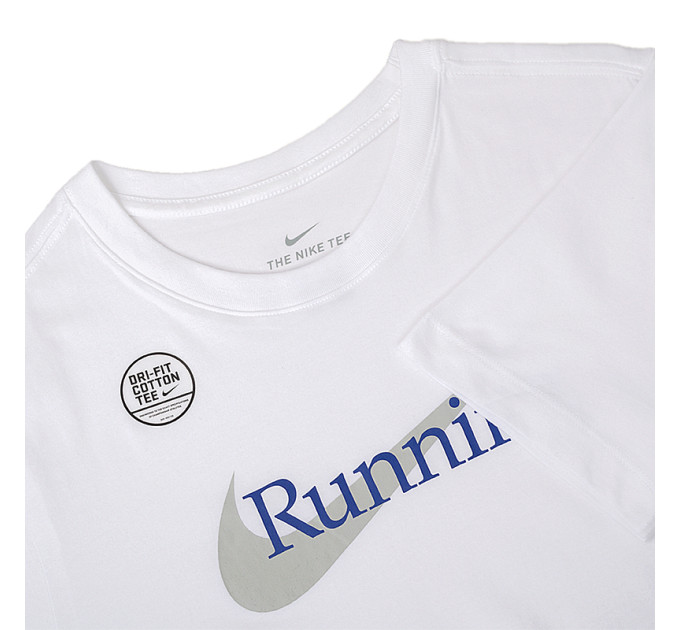 Чоловіча Футболка Nike U NK DF TEE HBR Білий S (7dCW0945-100 S)