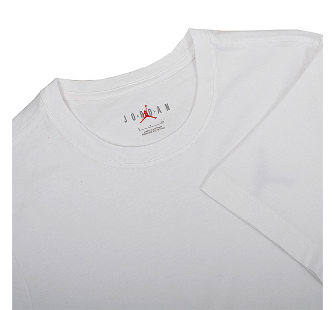 Чоловіча Футболка JORDAN MJUMPMAN EMB SS CREW Білий S (7dDC7485-100 S)