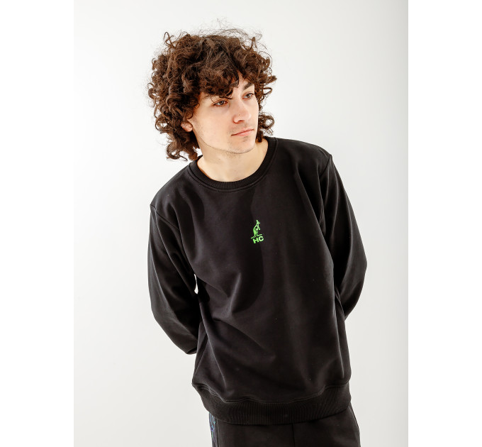 Чоловіча Футболка AUSTRALIAN UWILLDIE23 CREWNECK Чорний 2XL (7dHCUFE0064-003 2XL)