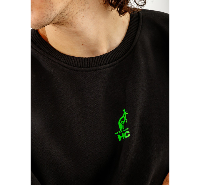 Чоловіча Футболка AUSTRALIAN UWILLDIE23 CREWNECK Чорний 2XL (7dHCUFE0064-003 2XL)