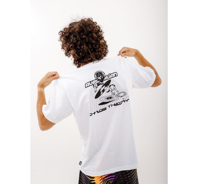 Чоловіча Футболка AUSTRALIAN MIXING CHAOS COTTON T-SHIRT Білий L (7dHCUTS0048-002 L)