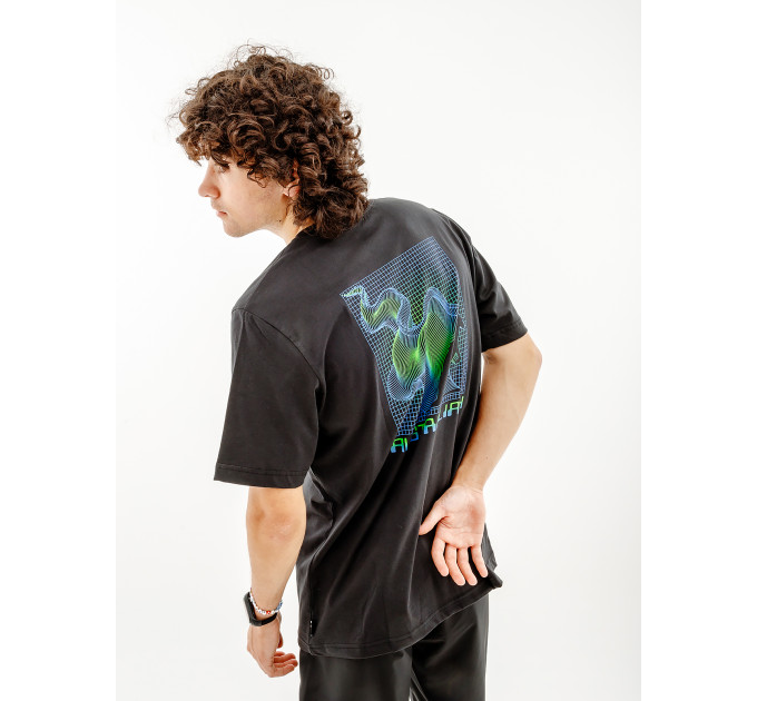 Чоловіча Футболка AUSTRALIAN ZOOM COTTON TEE Чорний L (7dHCUTS0050-003 L)