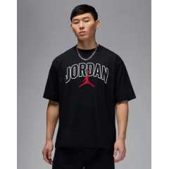 Чоловіча Футболка Jordan M BRK ARCH JD HBR SS CREW Чорний M (7dIB7347-010 M)