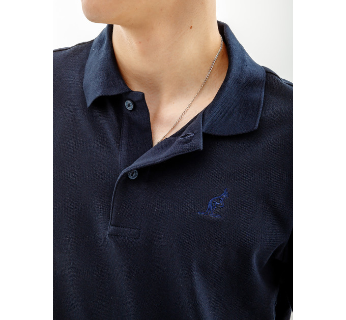 Чоловіча Футболка AUSTRALIAN EASY PIQUE' EL POLO R-FIT Синій 2XL (7dLSUPO0007-200 2XL)