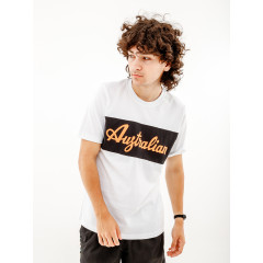 Чоловіча Футболка AUSTRALIAN COTTON LOGO T-SHIRT Білий M (7dLSUTS0004-002B M)