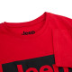 Чоловіча Футболка JEEP T-SHIRT Contours J22W Червоний 2XL (O102581-R699 2XL)