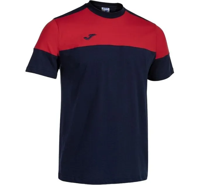 Чоловіча футболка Joma CREW V Темно-синій Червоний M (103296.336) Чоловіча футболка Joma CREW V Темно-синій Червоний M (103296.336)