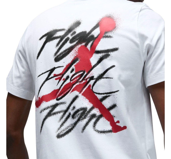 Чоловіча Футболка JORDAN MBRAND GFX SS CREW2 Білий S (7dFB7465-100 S)