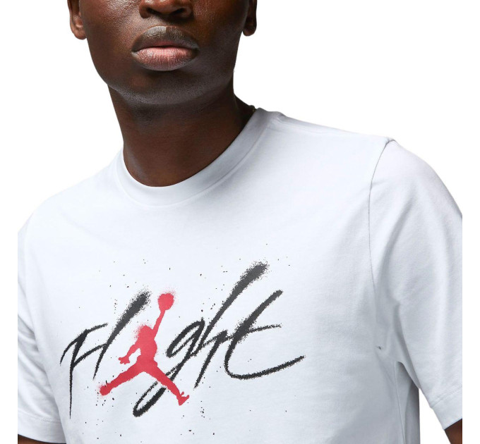 Чоловіча Футболка JORDAN MBRAND GFX SS CREW2 Білий S (7dFB7465-100 S)