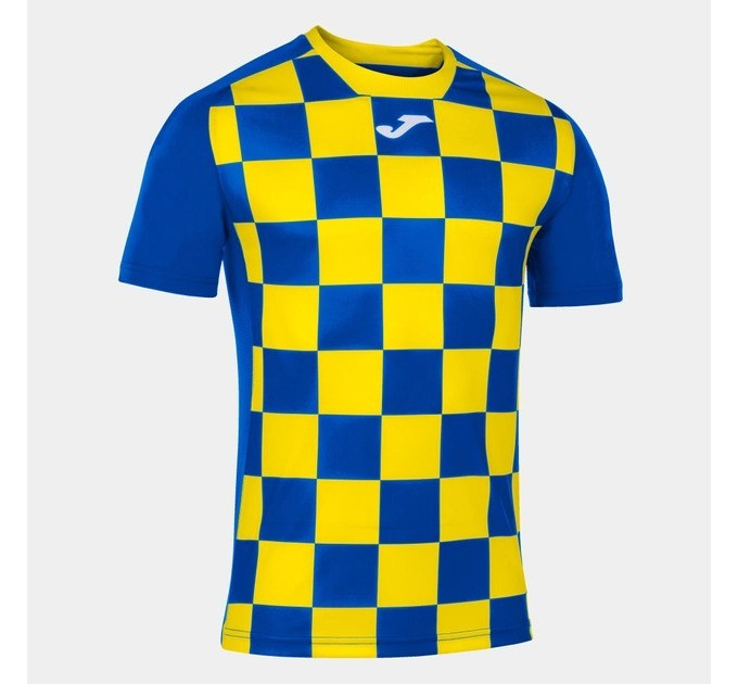 Футболка Joma FLAG II T-SHIRT ROYAL-YELLOW S/S жовтий,синій 2XL-3XL 101465BV.709 2XL-3XL