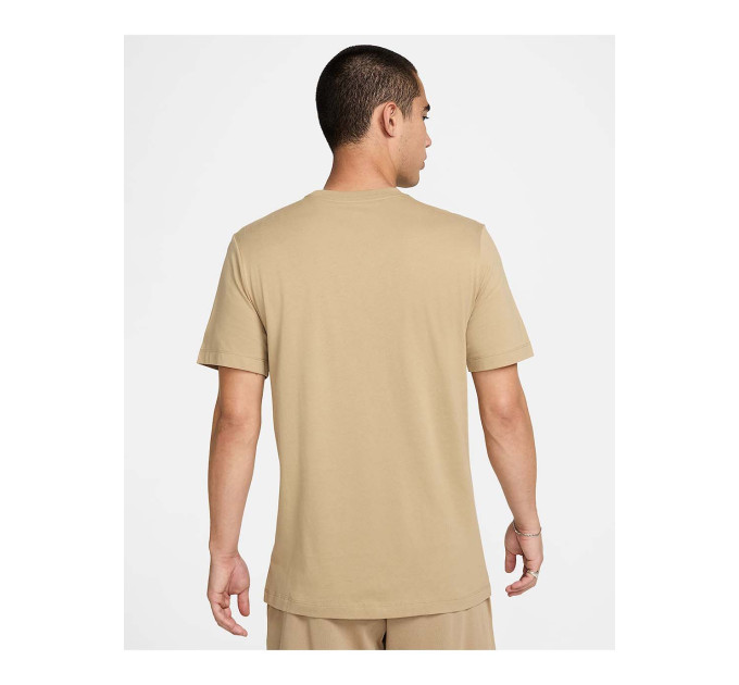 Чоловіча Футболка Nike M NSW CLUB TEE Бежевий L (7dAR4997-297 L)