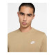 Чоловіча Футболка Nike M NSW CLUB TEE Бежевий L (7dAR4997-297 L)
