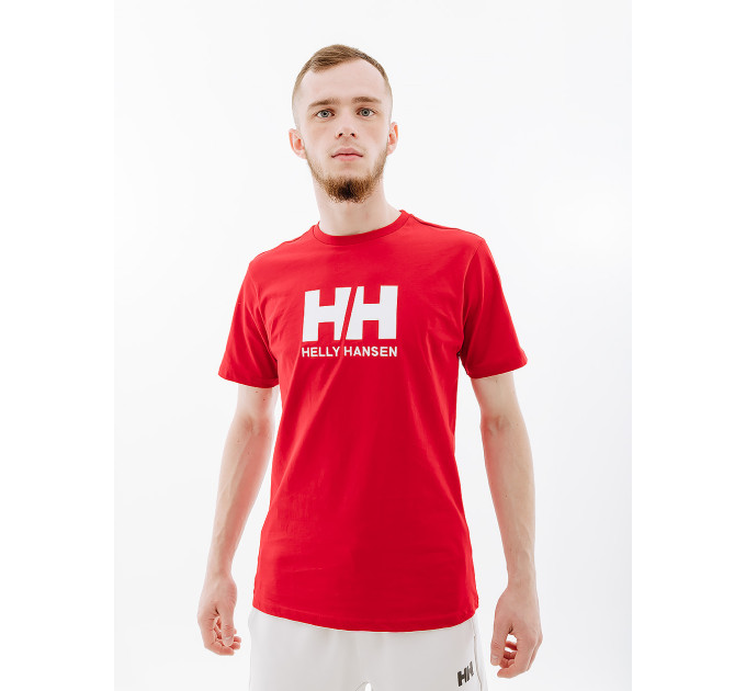 Чоловіча Футболка HELLY HANSEN HH LOGO T-SHIRT Червоний XL (7d33979-163 XL)