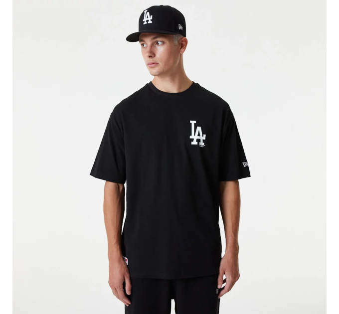 Чоловіча Футболка New Era MLB ESS LC OS TEE LA DODGERS Чорний L (7d60416724 L)