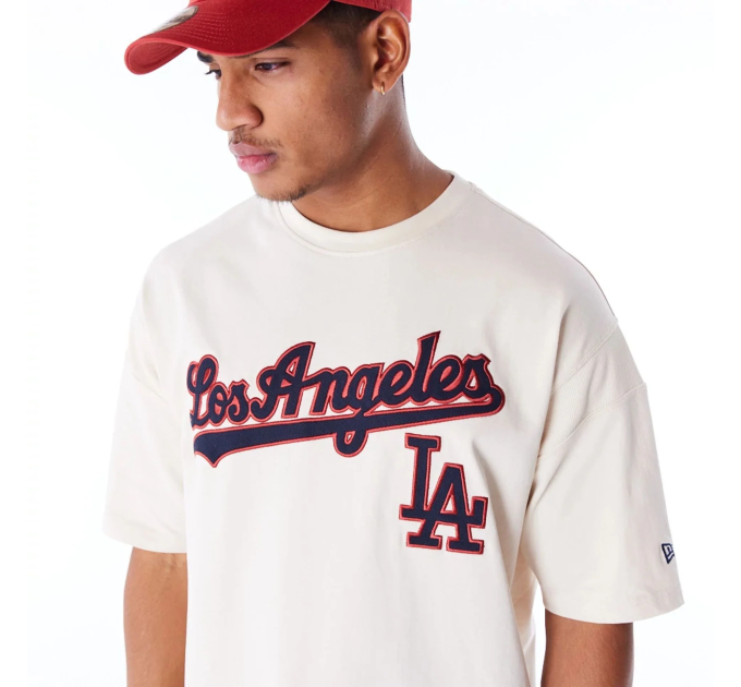 Чоловіча Футболка New Era RIB INFILL OS LA DODGERS Білий M (7d60564879 M)