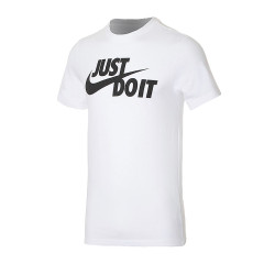 Чоловіча Футболка Nike M NSW TEE JUST DO IT SWOOSH Білий S (7dAR5006-100 S)