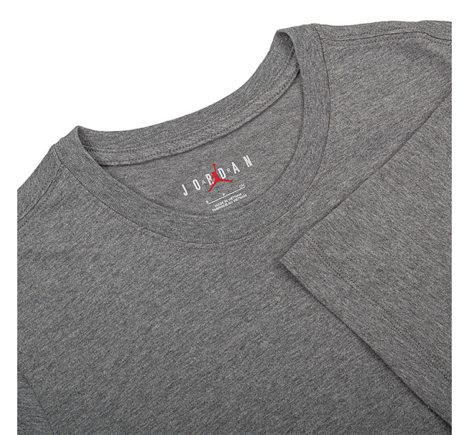 Чоловіча Футболка JORDAN JUMPMAN EMB SS CREW Сірий M (DC7485-091)