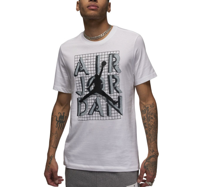 Чоловіча Футболка JORDAN M J BRAND JM STACK SS CREW Білий S (7dFN5978-100 S) Чоловіча Футболка JORDAN M J BRAND JM STACK SS CREW Білий S (7dFN5978-100 S)