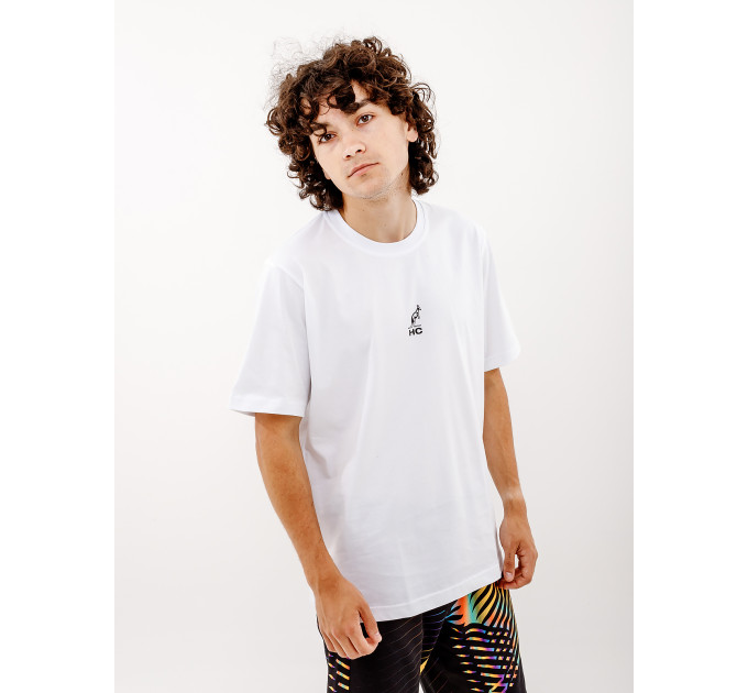 Чоловіча Футболка AUSTRALIAN MIXING CHAOS COTTON T-SHIRT Білий M (7dHCUTS0048-002 M)