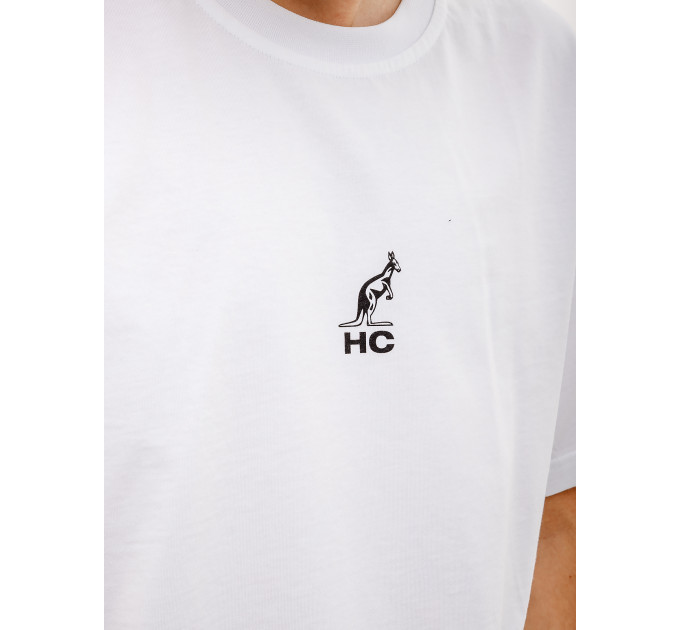 Чоловіча Футболка AUSTRALIAN MIXING CHAOS COTTON T-SHIRT Білий M (7dHCUTS0048-002 M)