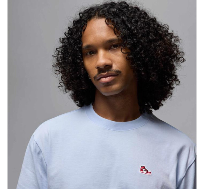 Чоловіча Футболка Jordan M BRND BR SNKR PCH SS CRW Блакитний M (7dHJ2326-407 M)