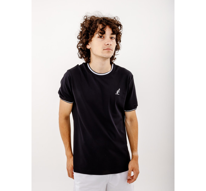 Чоловіча Футболка AUSTRALIAN ONE STRIPE TEE TECH-PIQUE' R-FIT Чорний S (7dLSUTS0002-003 S)