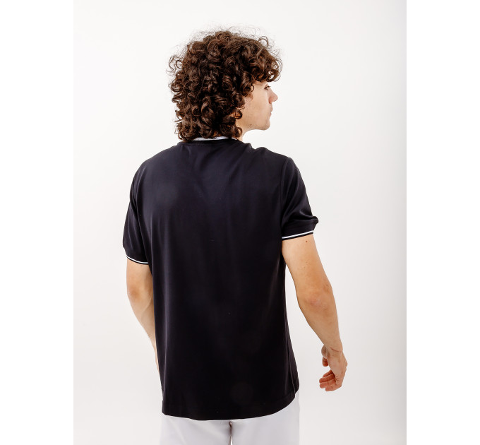 Чоловіча Футболка AUSTRALIAN ONE STRIPE TEE TECH-PIQUE' R-FIT Чорний S (7dLSUTS0002-003 S)