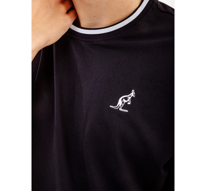 Чоловіча Футболка AUSTRALIAN ONE STRIPE TEE TECH-PIQUE' R-FIT Чорний S (7dLSUTS0002-003 S)