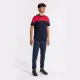 Чоловіча футболка Joma CREW V Темно-синій Червоний S (103296.336)