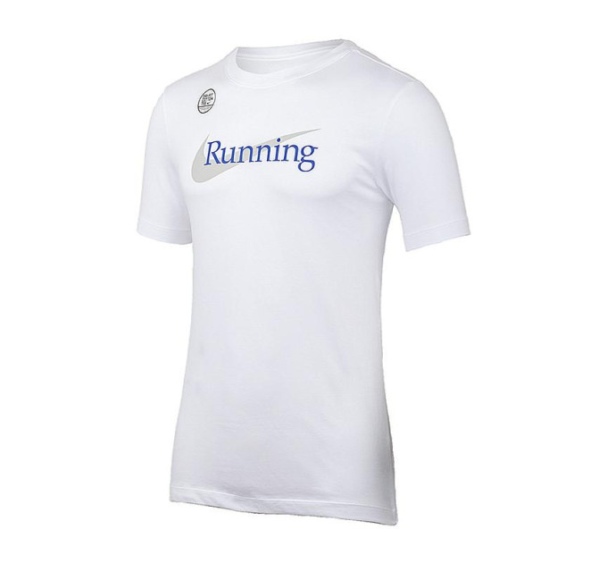 Чоловіча Футболка Nike U NK DF TEE HBR Білий XL (7dCW0945-100 XL)