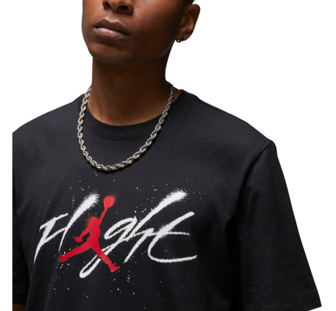 Чоловіча Футболка JORDAN MBRAND GFX SS CREW2 Чорний L (7dFB7465-010 L)