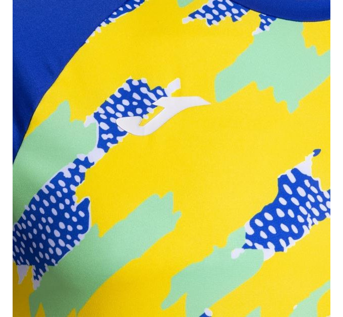 Чоловіча футболка Joma R-TRAIL Синій Жовтий M (103167.726 M)