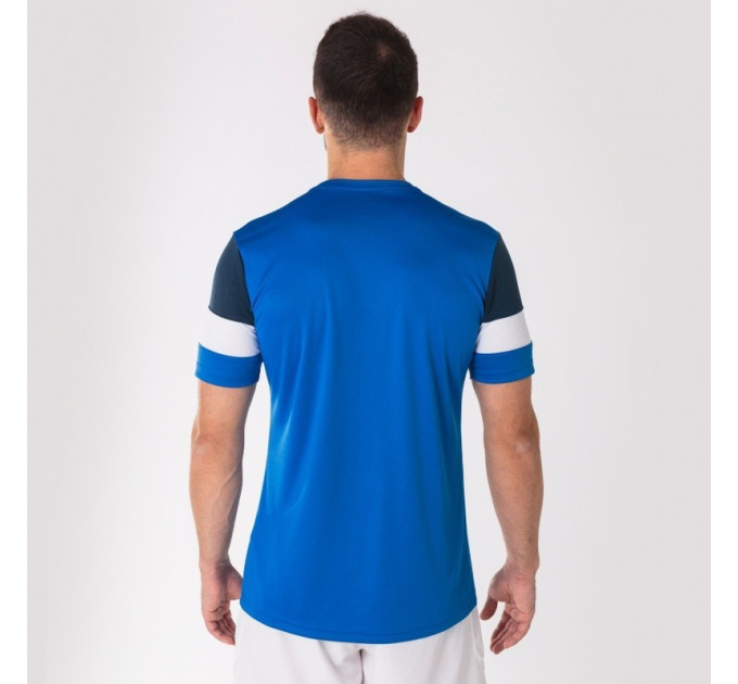 Футболка Joma CREW IV T-SHIRT ROYAL-DARK NAVY S/S блакитний XS 101534.703 XS