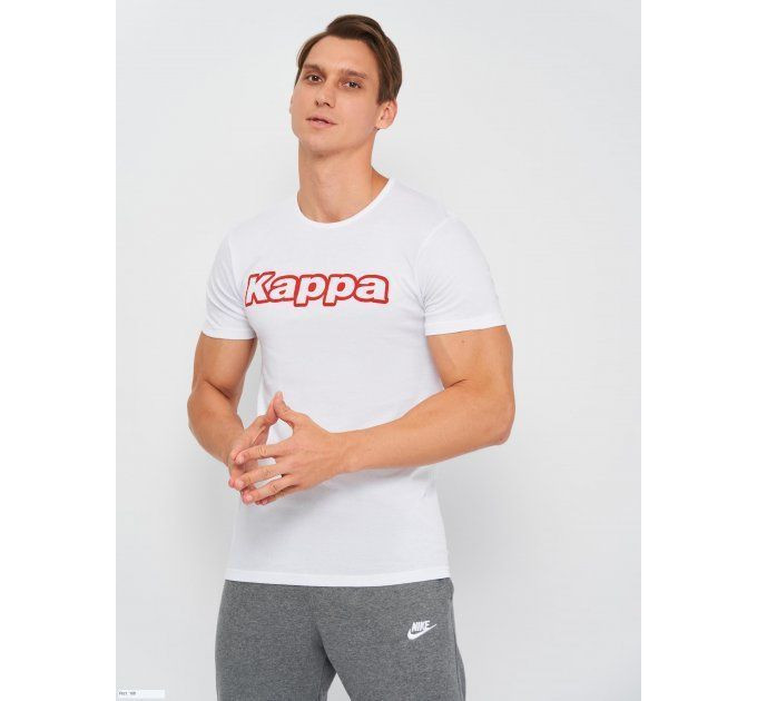 Футболка Kappa T-shirt Mezza Manica Girocollo stampa logo petto білий M Чоловік K1335 Bianco-M Футболка Kappa T-shirt Mezza Manica Girocollo stampa logo petto білий M Чоловік K1335 Bianco-M