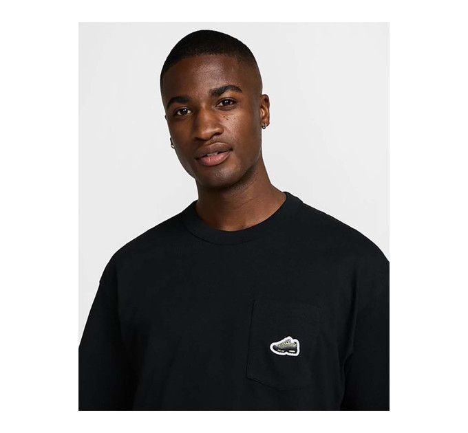 Чоловіча Футболка Nike U NSW TEE M90 SR PATCH PKT Чорний XL (7dHJ0574-010 XL)