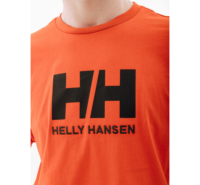 Чоловіча Футболка HELLY HANSEN HH LOGO T-SHIRT Помаранчевий L (7d33979-300 L)