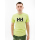 Чоловіча Футболка HELLY HANSEN HH LOGO T-SHIRT Салатовий L (7d33979-395 L)