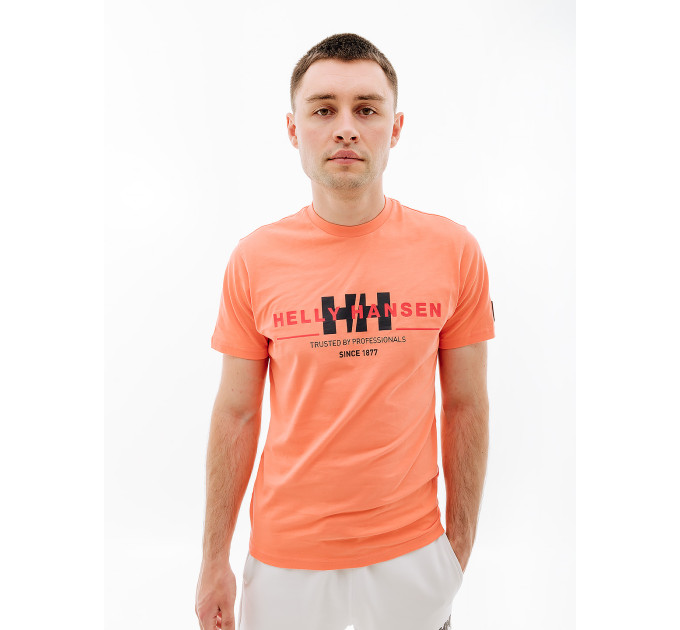Чоловіча Футболка HELLY HANSEN RWB GRAPHIC T-SHIRT Помаранчевий L (7d53763-284 L) Чоловіча Футболка HELLY HANSEN RWB GRAPHIC T-SHIRT Помаранчевий L (7d53763-284 L)