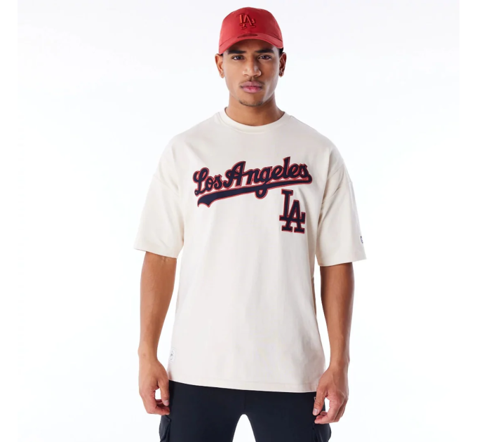 Чоловіча Футболка New Era RIB INFILL OS LA DODGERS Білий XL (7d60564879 XL)