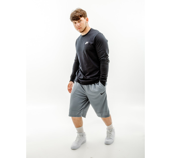 Чоловіча Футболка Nike M NSW CLUB TEE - LS Чорний XL (7dAR5193-010 XL)