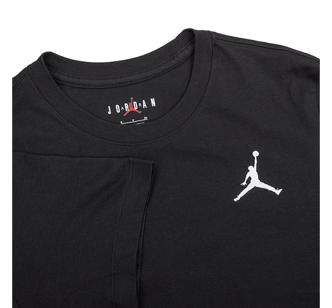 Чоловіча Футболка JORDAN MJUMPMAN EMB SS CREW Чорний S (7dDC7485-010 S)