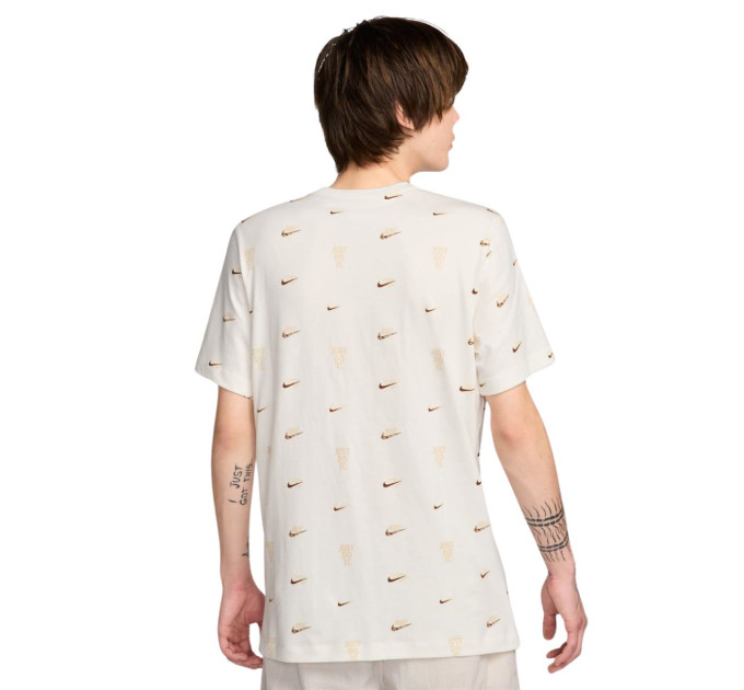 Чоловіча Футболка чоловіча NIKE M NSW TEE M90 12MO AOP Білий M (7dFQ8036-133 M)